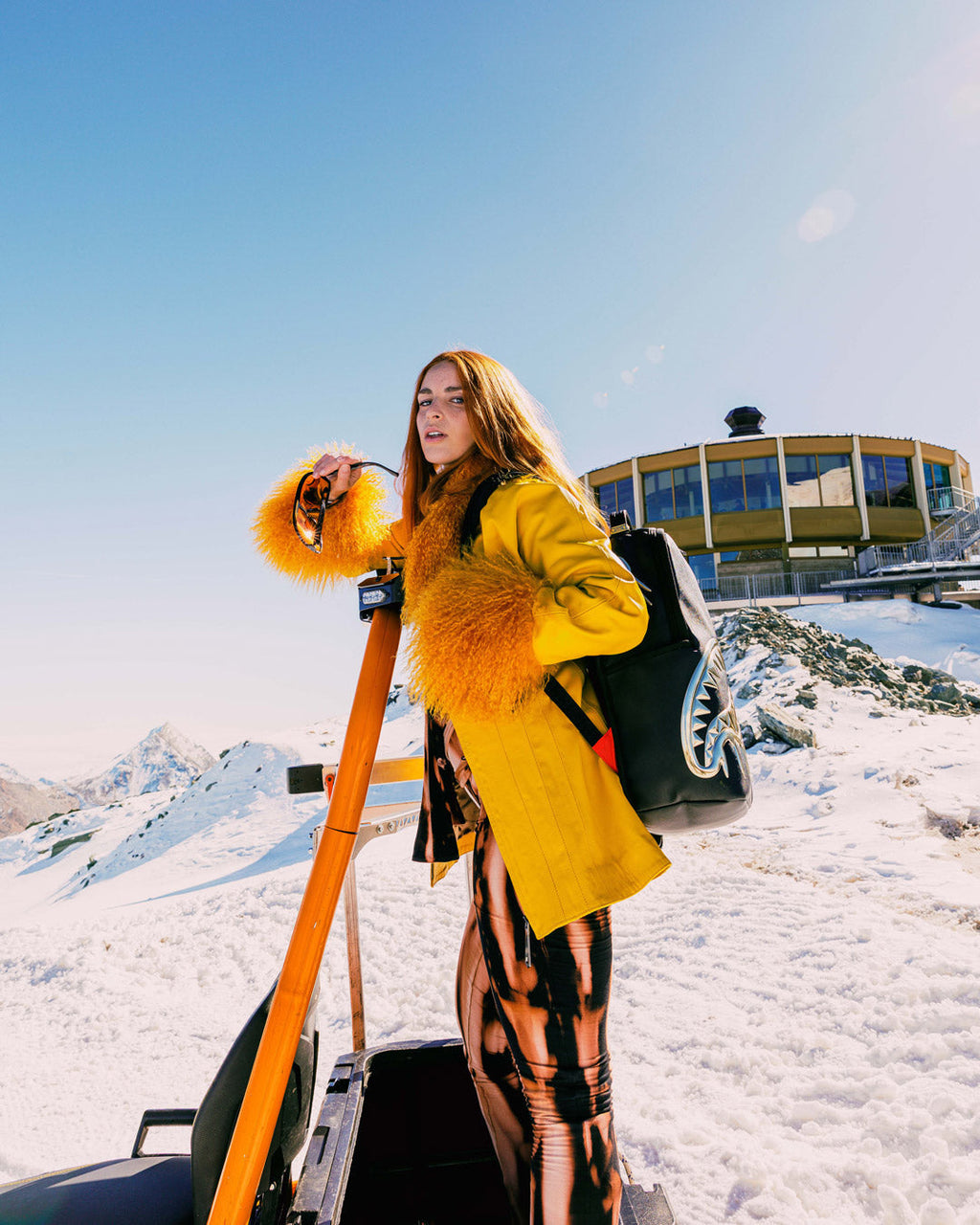 GOLDHEART SHARK DRIP BACKPACK