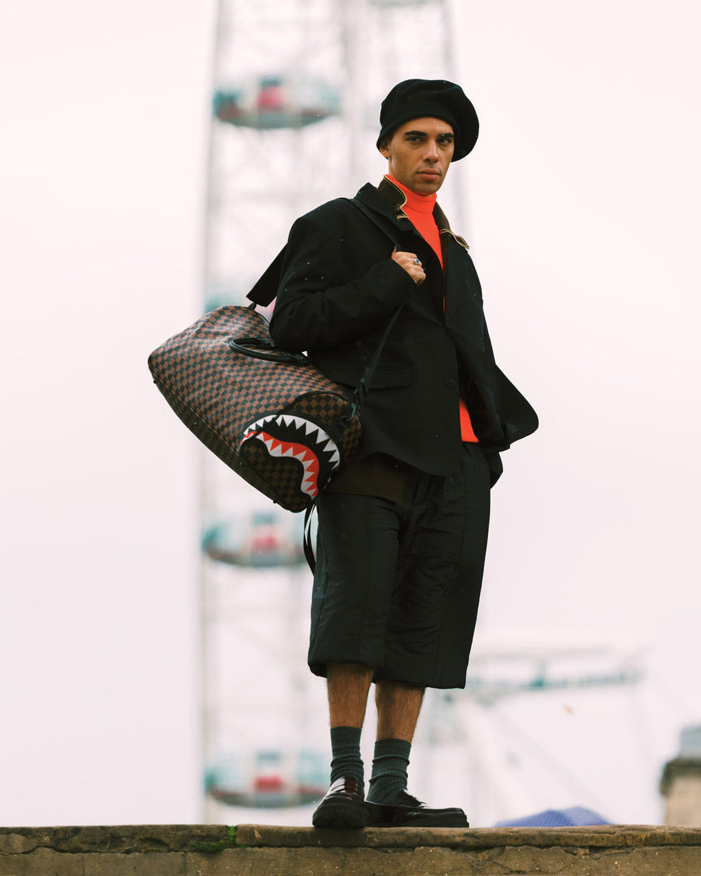 THE PRIVATE JET SHARK CLUB DUFFLE