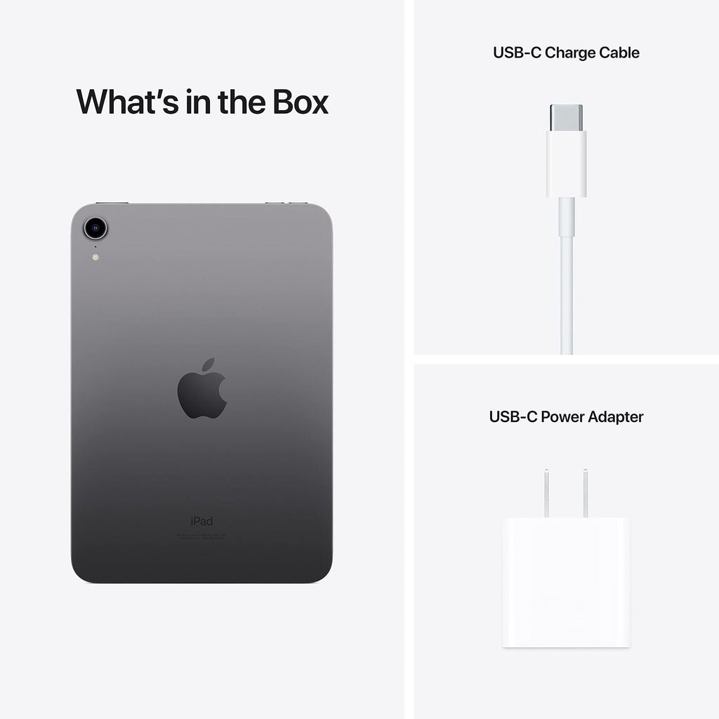 2021 Apple iPad Mini 6th Gen (8.3 inch, Wi-Fi, 64GB) ? Space Gray ? MK7M3LL/A