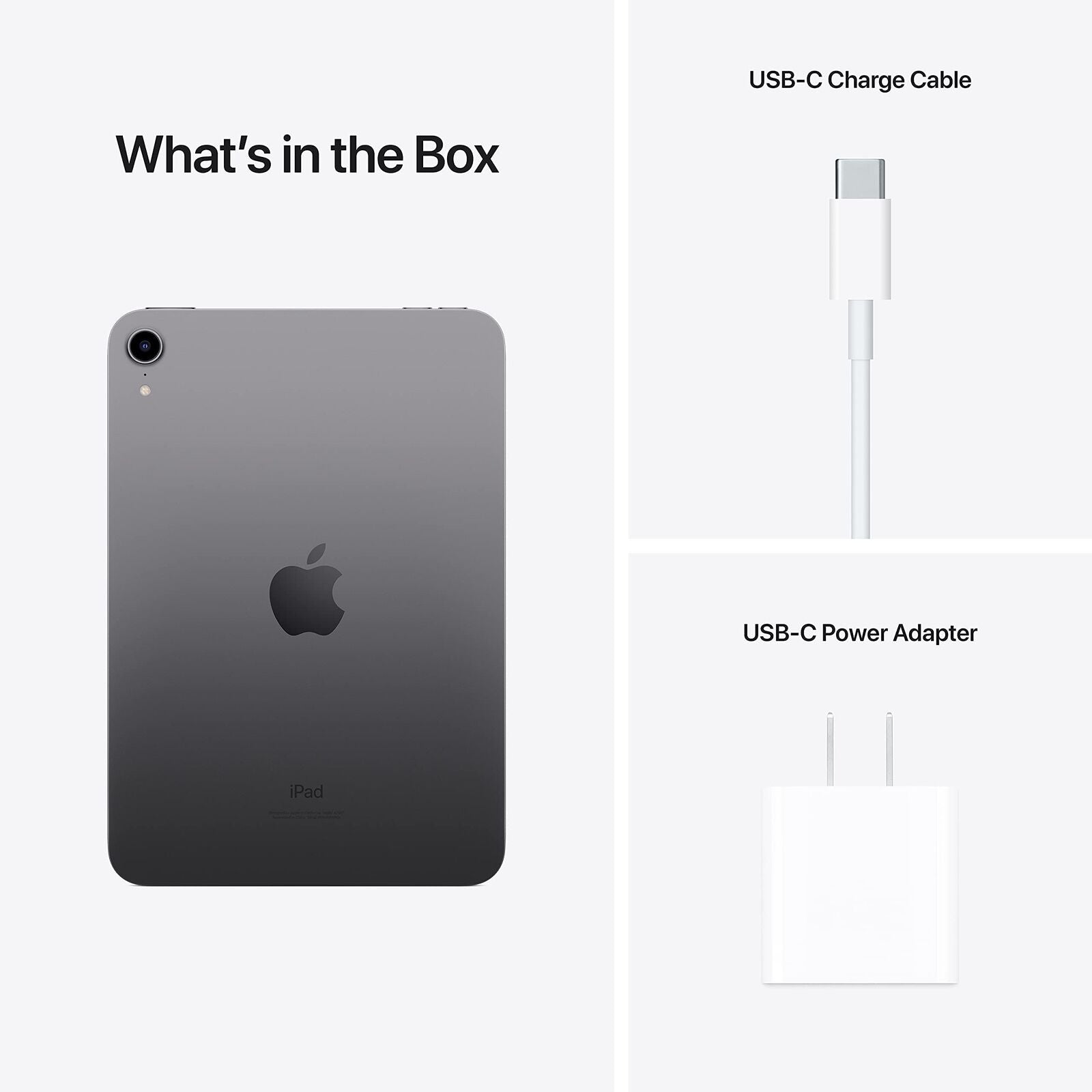 2021 Apple iPad Mini 6th Gen (8.3 inch, Wi-Fi, 64GB) ? Space Gray ? MK7M3LL/A