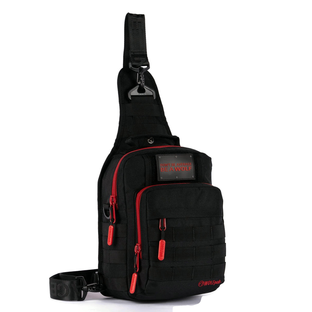9L Tactical Sling Bag Red Wolf