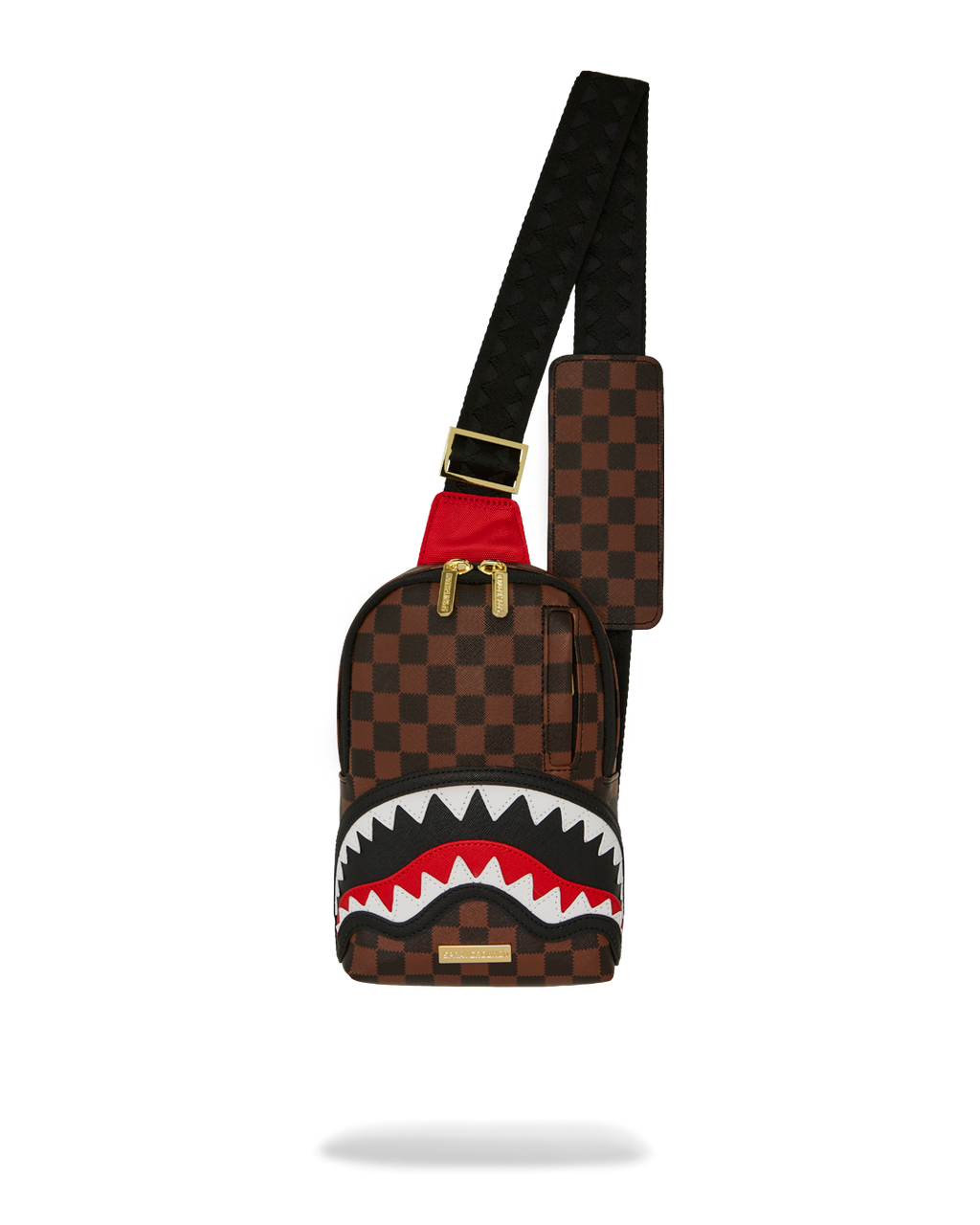 SAWTOOTH SHARKS IN PARIS ONE-STRAP SLING